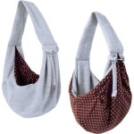 Sac charpe pour chien et chat design rversible et pratique idal pour voyages avec animaux de compagnie. ...