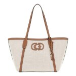 Sac à épaule - guess - sebina tote bag - crème / marron - 47x25x15 cm - femme Sac à épaule - guess - sebina tote bag - crème / marron - 47x25x15 cm - femme
