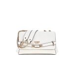 Sac � �paule - guess - silvye convertible xbody flap bag - blanc - 100% polyur�thane - 686 g