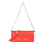 Sac � �paule - valentino - stefany flap bag - rouge - 100% polyur�thane - 22x11x5 cm