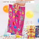 Sacs de f�te danniversaire 60 pi�ces sacs de bonbons de f�te sac en plastique de bonbon anniversaire ...