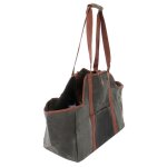 Sac fourre - tout imperm�able en toile cir�e pour transport de b�ches sac de transport pour bois de chauffage ...