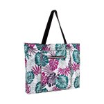Sac fourre - tout pliable 2 en 1 grand et tanche avec fermeture clair pour la plage les voyages la ...