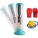 Sac de frappe debout de 180 cm avec gants de boxe en polyur�thane ? sac de frappe sur pied pour adolescents ...