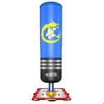 Sac de frappe enfant debout autoportant - sac de boxe 119cm sur pied avec base  ventouses punching ball ...