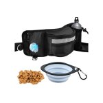 Sac friandises chien pochette dressage �tanche gamelle pliable incluse voyage / promenade / �ducation ...