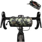 Sac de guidon de v�lo sac avant � bandouli�re pour v�lo de route vtt accessoires de cyclisme camouflage ...