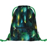 Sac de sport - baagl - joueur de football - vert - 46x36cm - pour garon