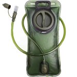 Sac hydratation 2l vert sans bpa poche eau paille randonn�e v�lo camping ski