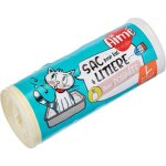 Sacs hyginiques pour litire chat x8 format universel 50x38. 5 cm sacs pour bac  litire avec poignes ...