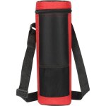 Sac isotherme pour bouteille de 2 l avec fermeture �clair pour boissons voyage pique - nique rouge