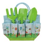 Sac et outils de jardinage pour enfant