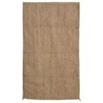 Sac en jute - vida xl - 100% naturel - brun - lot de 10 - �cologique et durable