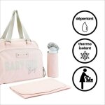 Sac à langer baby on board simply babybag - rose Sac à langer baby on board simply babybag - rose