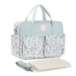 Sac à langer pour bébé avec matelas à langer bandoulière amovible et réglable imperméable compartimenté ... Sac à langer pour bébé avec matelas à langer bandoulière amovible et réglable imperméable compartimenté ...