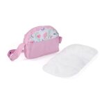 Sac � langer pour poup�es - bayer chic - 853 - 53 - rose - accessoire pratique - lavable