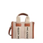 Sac � main - ref 66301 - cognac - 28 x 21 x 9 cm - bandouli�re r�glable et amovible