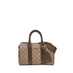 Sac � main - chabrand - icone - marron - toile enduite - bandouli�re amovible