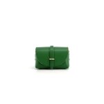 Sac � main en cuir lisse candy vert anglais