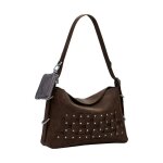 Sac � main - desigual - new patch 2 - cuir - marron - zipp�e