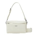 Sac � main ecru femme calvin klein jeans ck must convertible