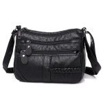 Sac � main femme - cabas fourre - tout cuir pu port� epaule bandouli�re - multi poche plusieurs compartiments ...