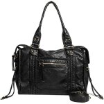 Sac a main femme cuir - sac a main pour les cours lycee - grand vintage city bag sacs  bandoulire fourre ...