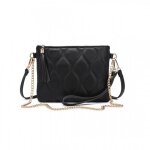 Sac � main femme en cuir pu sac � bandouli�re pour travail shopping voyage noir