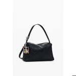 Sac � main femme desigual all mickey bergamo noir ? imprim� mickey noir et blanc bandouli�re amovible ...