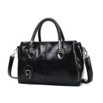 Sac a main mtowsuc 006 sac pu cuir pour femme tendance boston sac � main vintage sac � bandouli�re noir ...