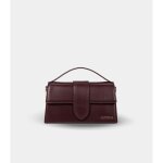 Sac � main avec rabat involucro - bourgogne