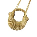 Sac � main tress� dor� pour femme design nou� original petit format pu souple style tendance et chic