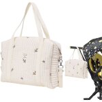 Sac de maternit� pour sac b�b�grande capacit� brod� sacs � langer pour b�b� maternit� valise sacs � langer ...