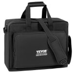 Sac de mixage - vevor - 490 x 220 x 390 mm sac de rangement transport mixage dj pour contr�leur dj tissu ...