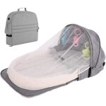 Sac momie multifonctionnel sacs dos pliables pour lit bb lit de voyage portable fonctionne comme table ...