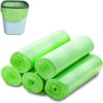 Sacs ordures organiques compostables et biodgradables 100 pices. label