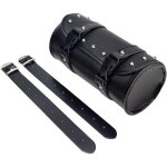 Sac à outils de moto en cuir pu sac à outils de fourche arrière sacoche outils moto rondeavec 2 sangles ... Sac à outils de moto en cuir pu sac à outils de fourche arrière sacoche outils moto rondeavec 2 sangles ...