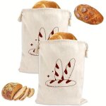 Sac pain en lin court