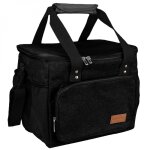 Sac de pique - nique glaci�re isotherme - 16 l - noir - linxor