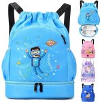 Sac piscine enfant sac piscine garon filleenfants nageant sac a dos sac enfant tanche avec compartiments ...
