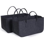 Sac porte bûches 2pcs panier à bûches de cheminée panier à bois de chauffage sac de rangement (gris 50 ... Sac porte bûches 2pcs panier à bûches de cheminée panier à bois de chauffage sac de rangement (gris 50 ...