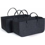 Sac porte bches 2pcs panier  bches de chemine panier  bois de chauffage sac de rangement pour journaux ...