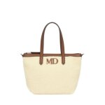 Sac porte epaule east scott mac douglas ref 66836 plem ecru marron xs 29 * 20 * 11. 5 cm