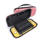 Sac de protection - housse rigide anti - choc pour switch lite - tui de voyage - rose
