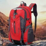 Sac de randonnée sac à dos ergonomique 40l pour le plein air lalpinisme le camping - rouge Sac de randonnée sac à dos ergonomique 40l pour le plein air lalpinisme le camping - rouge