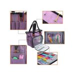 Sac de rangement pour fil sac de rangement portable pour fil articles de transport aiguilles  tricoter ...