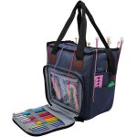 Sac de rangement de fil tricoter de grande capacit sac tricot sac fourre - tout de rangement pour le ...
