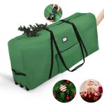 Sac de rangement pour sapin de no�l jusqu� 23moxford 600d avec roulettes poign�e et bandes de fixation128x38x5 ...