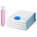Sacs de rangement sous vide avec pompe  main parfaits pour ranger dredons couvertures et vtements ...