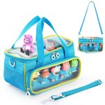 Sac de rangement pour toniebox starter set - housse �tui de voyage transparent pour kit lecteur audio ...